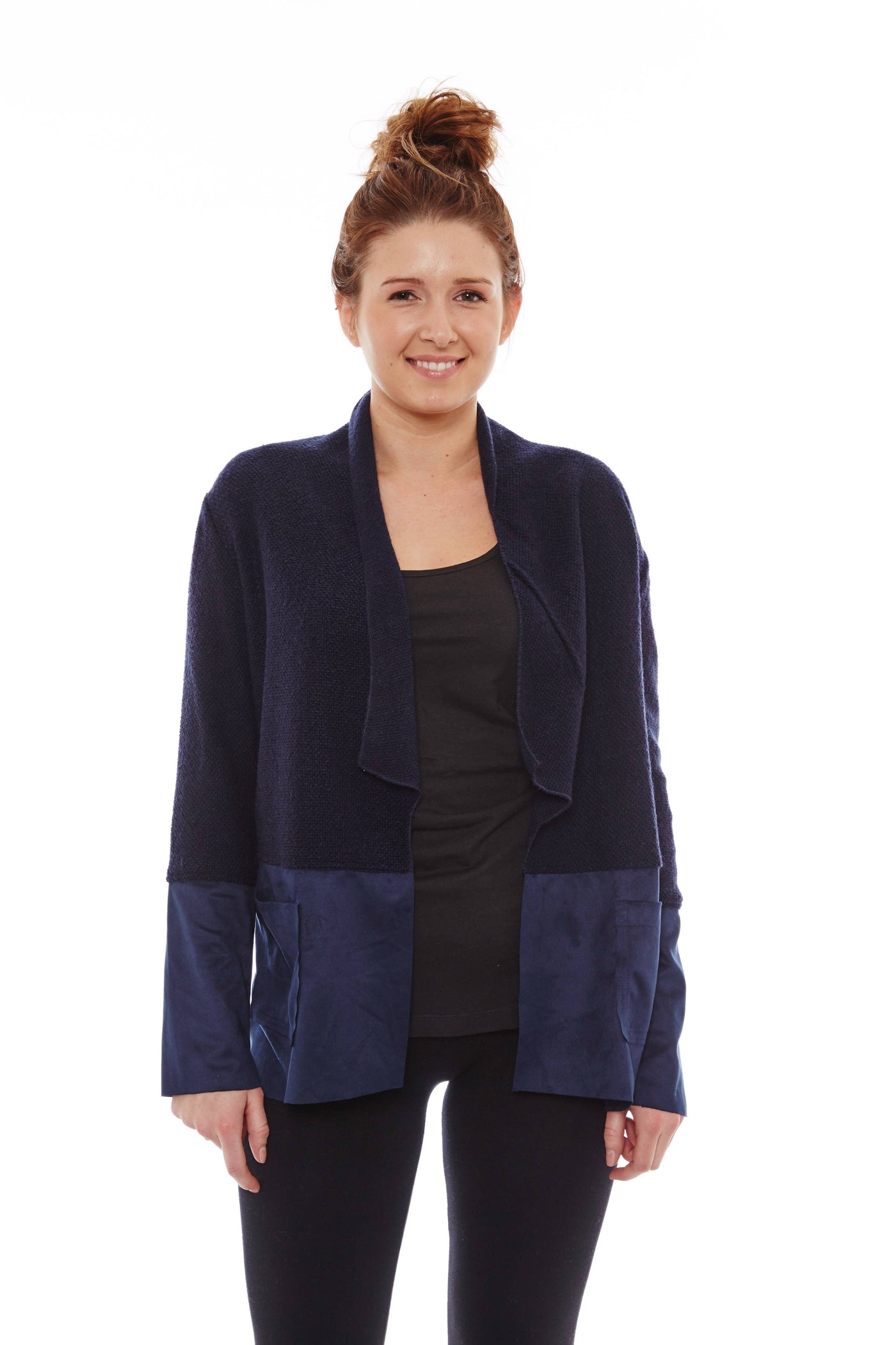 THE ALL YOU NEED CARDIGAN IN INDIGO BLUE