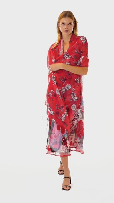 THE CINDERELLA SLAYING RED REVERSIBLE DRESS
