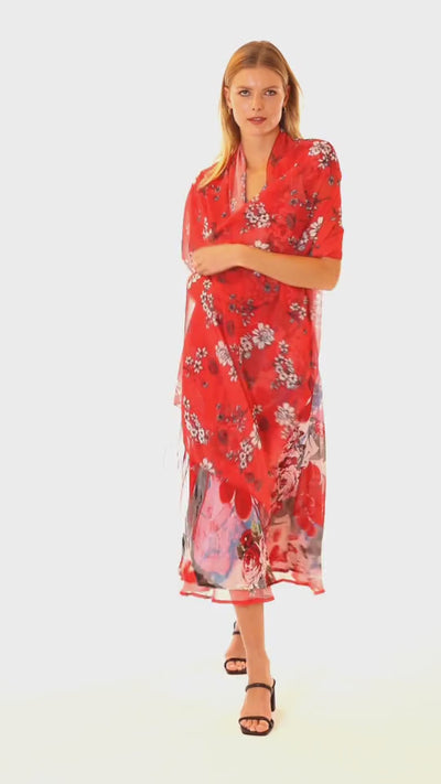 THE CINDERELLA SLAYING RED REVERSIBLE DRESS