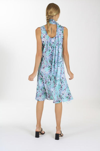 THE VACAY MODE REVERSIBLE DRESS IN MINT GREEN