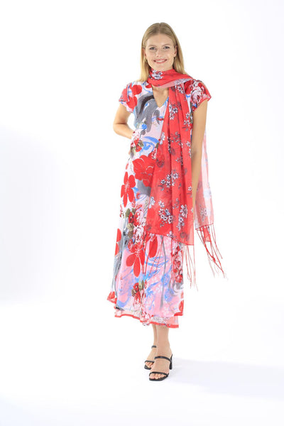 THE CINDERELLA SLAYING RED REVERSIBLE DRESS