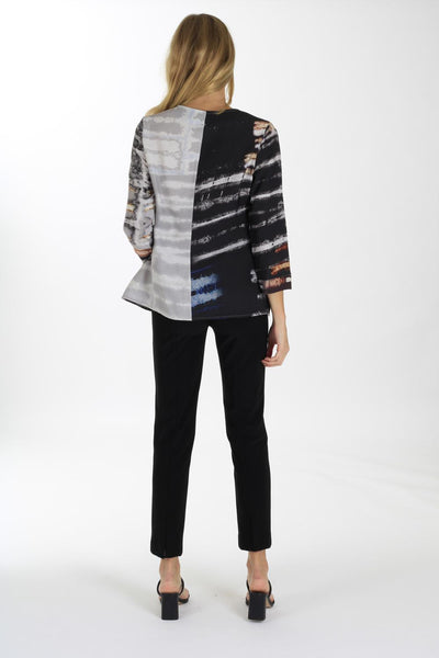 THE SLAYING JACKET IN PRINT BLACK