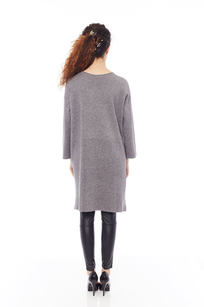 THE LOVE KNITT SWEATER IN STALE GREY