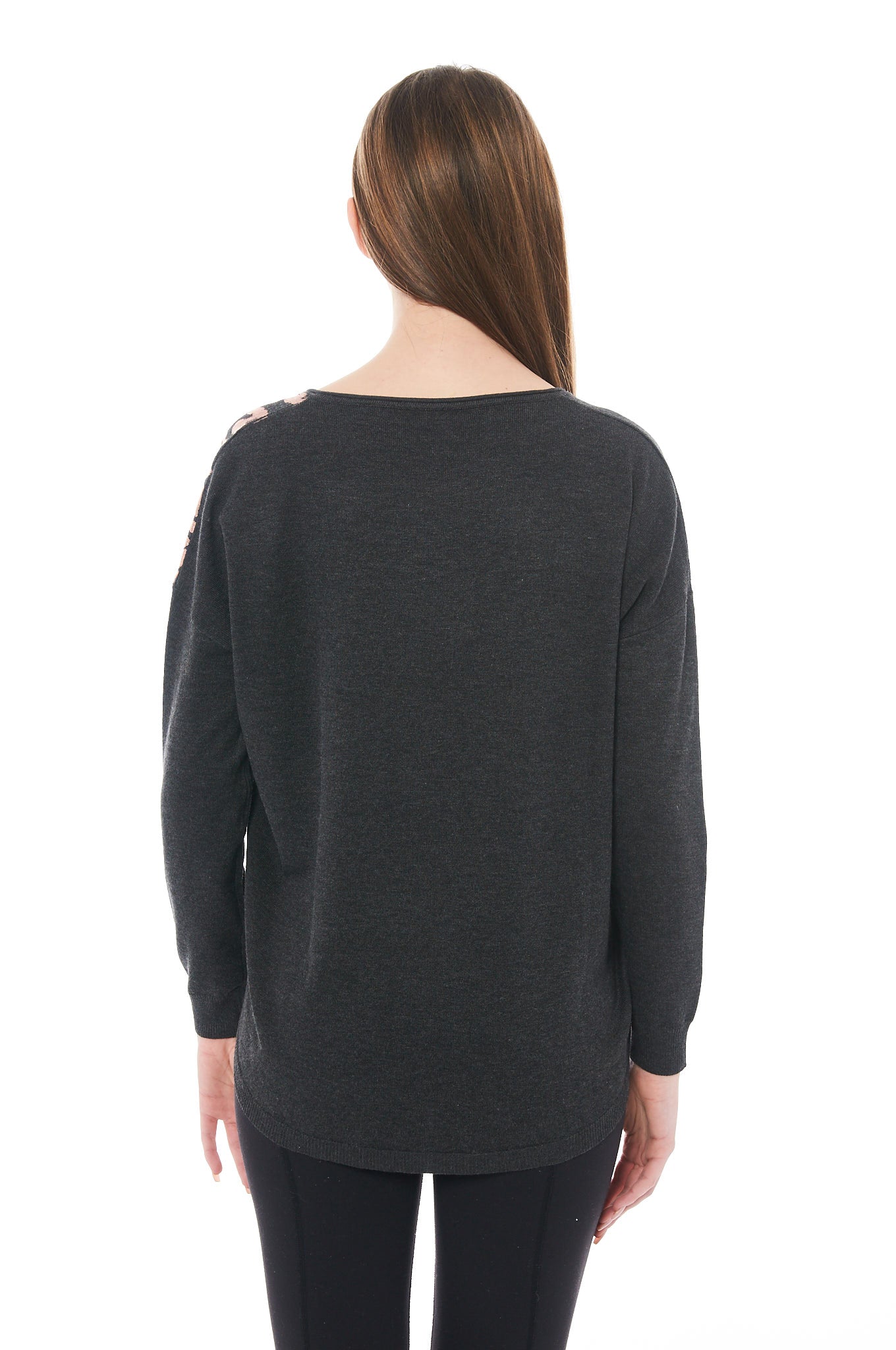 THE DONE AND DUSTED SWEATER IN GRIMY GREY