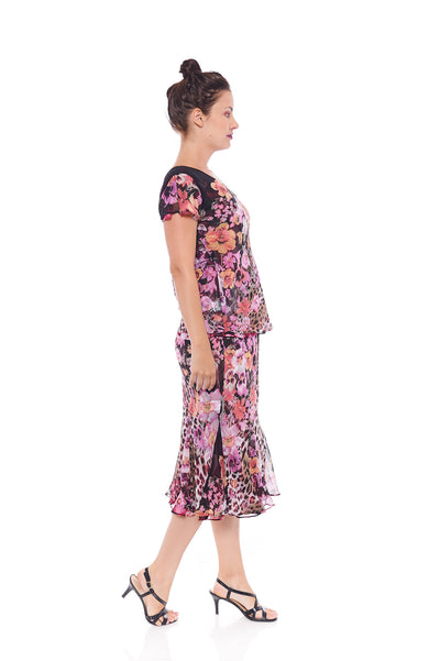 THE TAYLOR REVERSIBLE SKIRT/TOP SET IN FLORALS