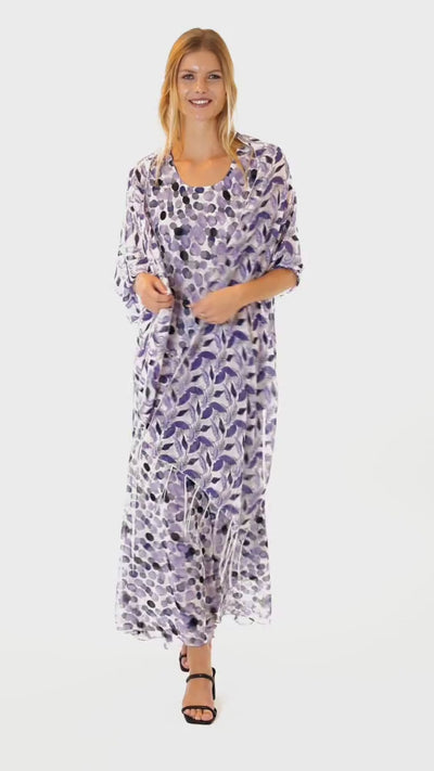 THE SLAYING REVERSIBLE PANT SET IN LIGHT PURPLE