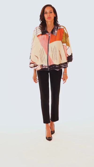 ALL SUNNY YELLOW ZIP DOWN JACKET